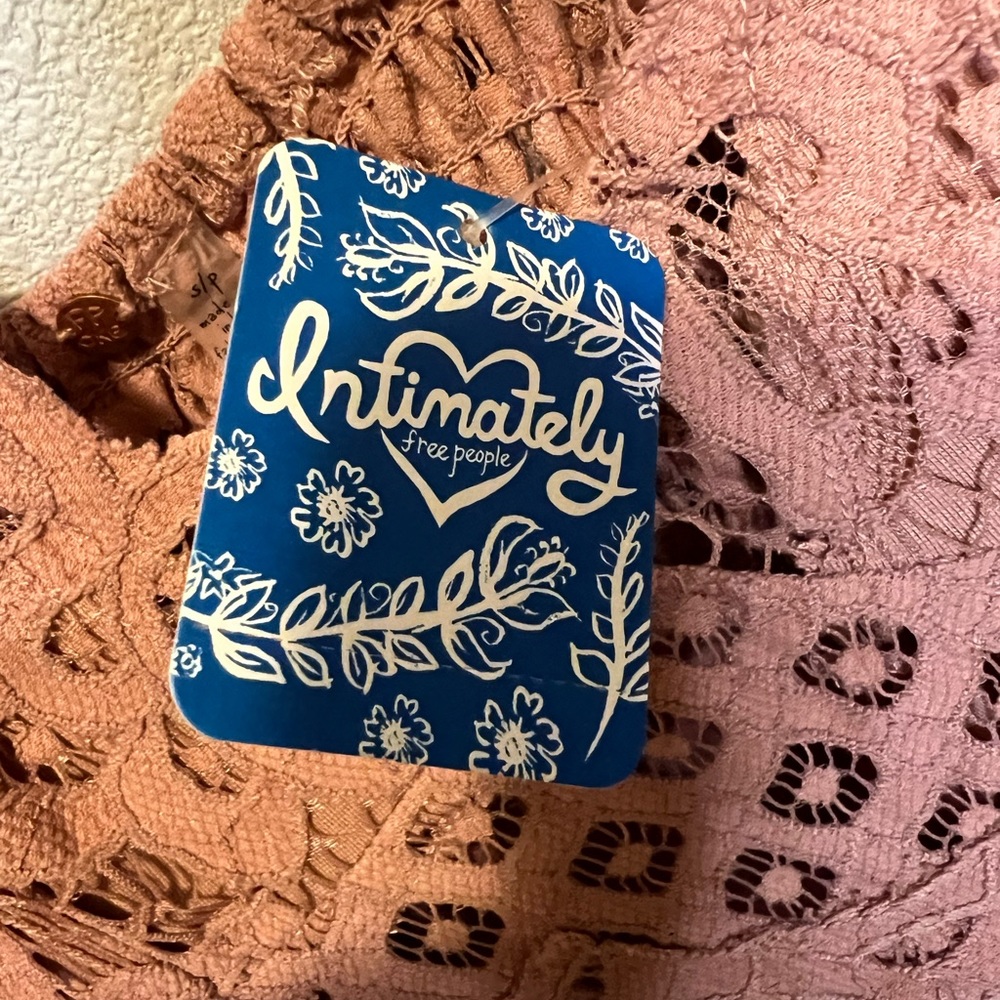 NWT Free People Adella Dress in Rose Size S and M - Picture 11 of 13